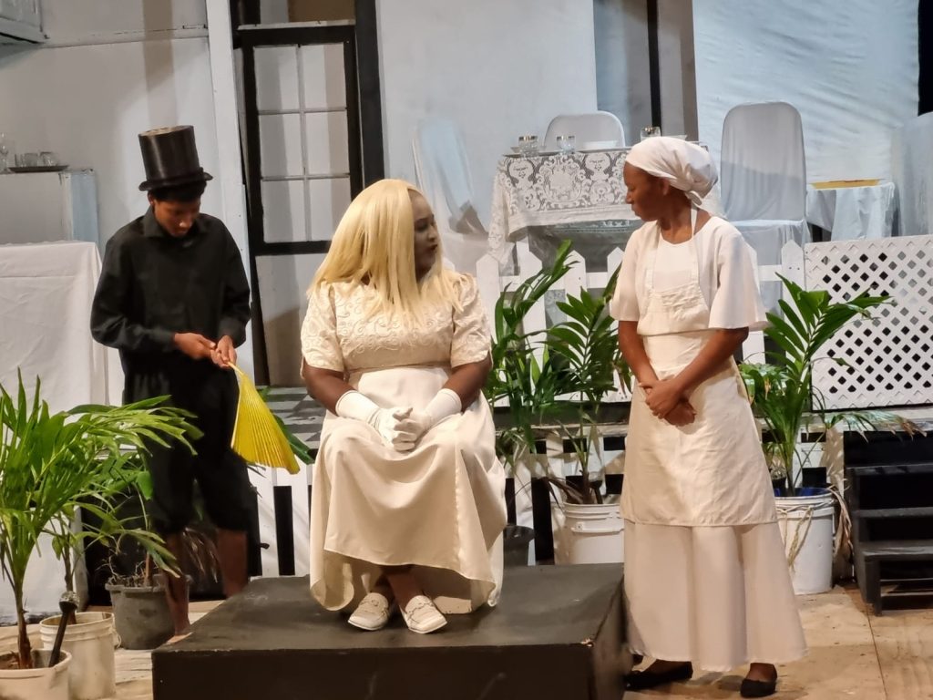 Tobago Drama Guild Performing The Calabash Of Blood: Photo by Beliece Bobb